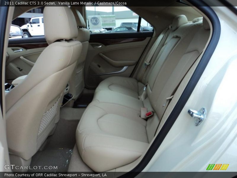  2011 CTS 3.0 Sedan Cashmere/Cocoa Interior