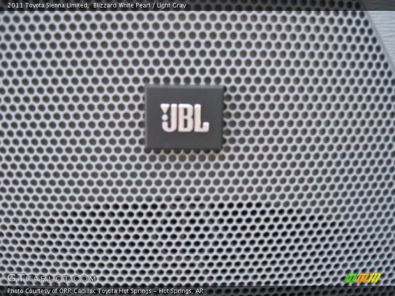 Blizzard White Pearl / Light Gray 2011 Toyota Sienna Limited