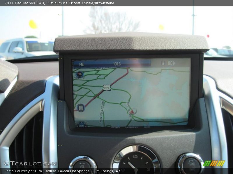 Navigation of 2011 SRX FWD