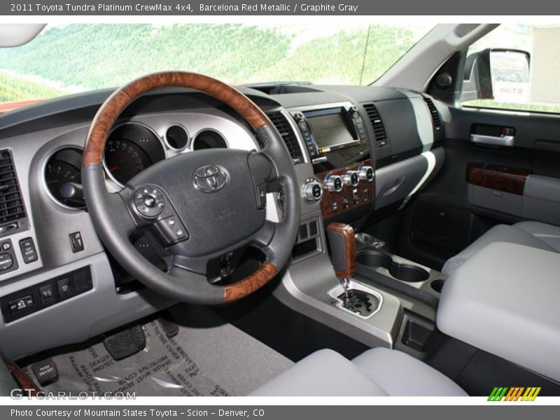 Graphite Gray Interior - 2011 Tundra Platinum CrewMax 4x4 
