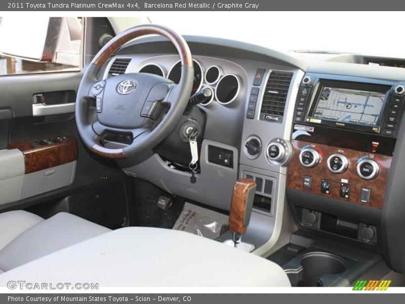 Dashboard of 2011 Tundra Platinum CrewMax 4x4
