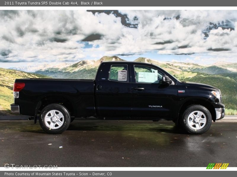 Black / Black 2011 Toyota Tundra SR5 Double Cab 4x4