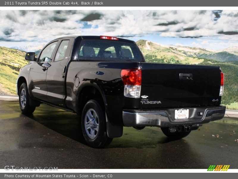 Black / Black 2011 Toyota Tundra SR5 Double Cab 4x4