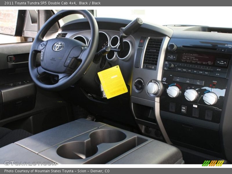 Black / Black 2011 Toyota Tundra SR5 Double Cab 4x4