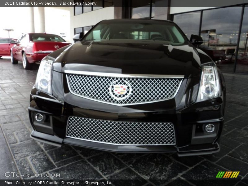 Black Raven / Ebony 2011 Cadillac CTS -V Sedan