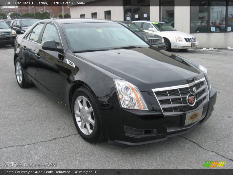 Black Raven / Ebony 2008 Cadillac CTS Sedan