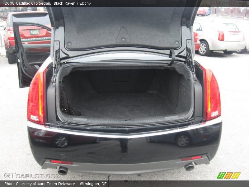 Black Raven / Ebony 2008 Cadillac CTS Sedan