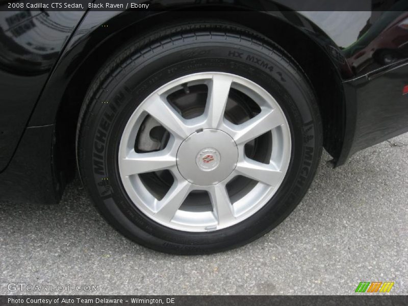 Black Raven / Ebony 2008 Cadillac CTS Sedan