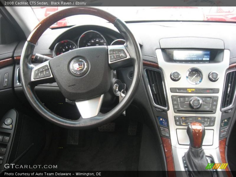 Black Raven / Ebony 2008 Cadillac CTS Sedan