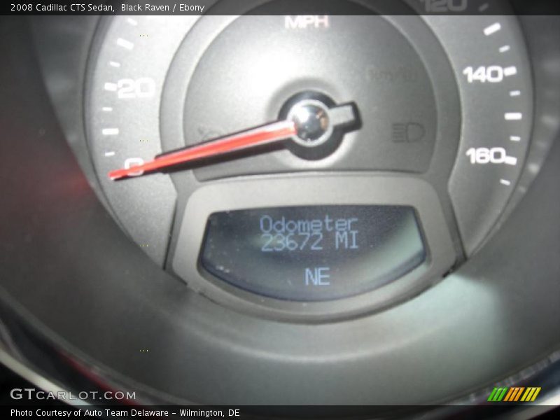 Black Raven / Ebony 2008 Cadillac CTS Sedan