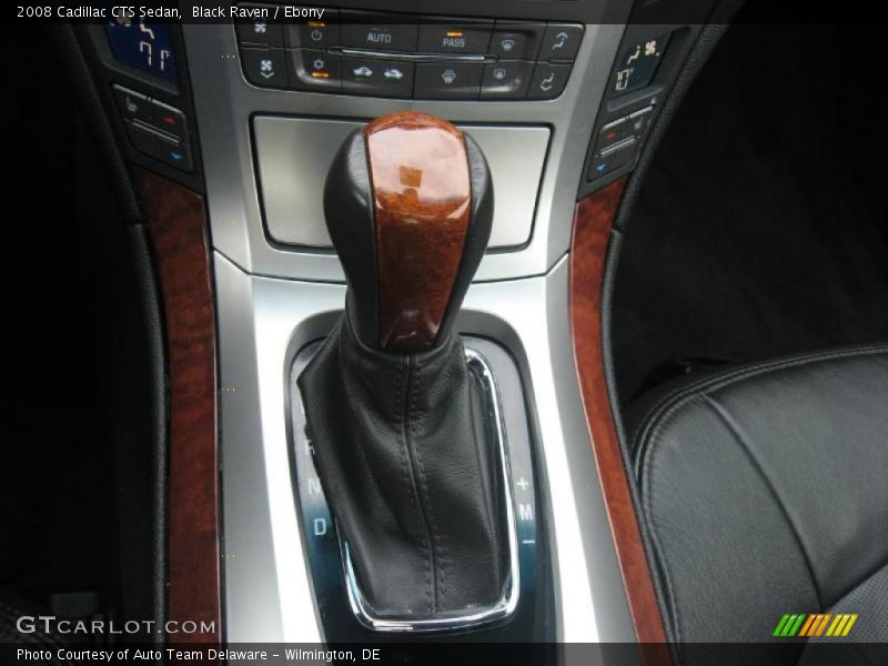 Black Raven / Ebony 2008 Cadillac CTS Sedan