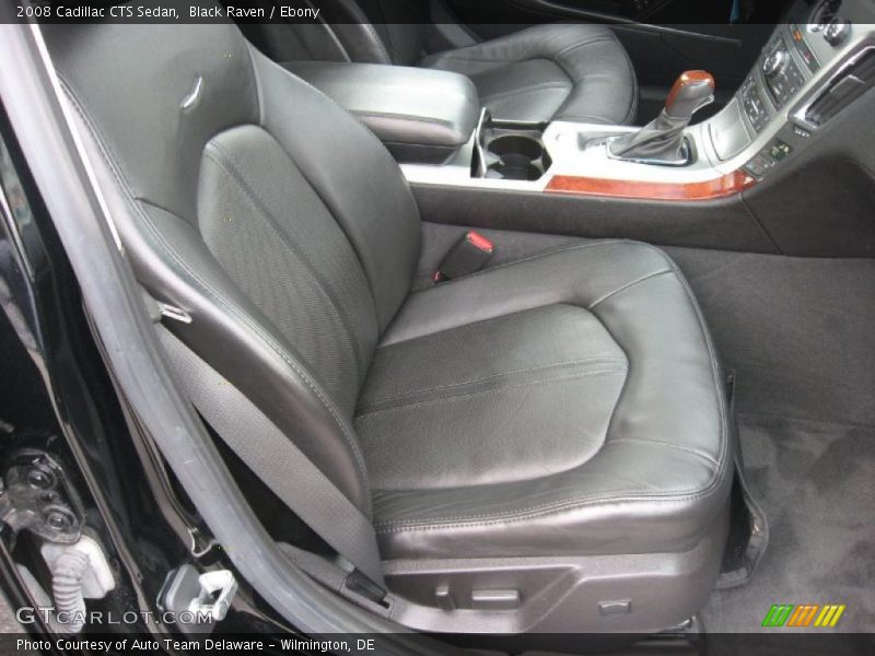 Black Raven / Ebony 2008 Cadillac CTS Sedan