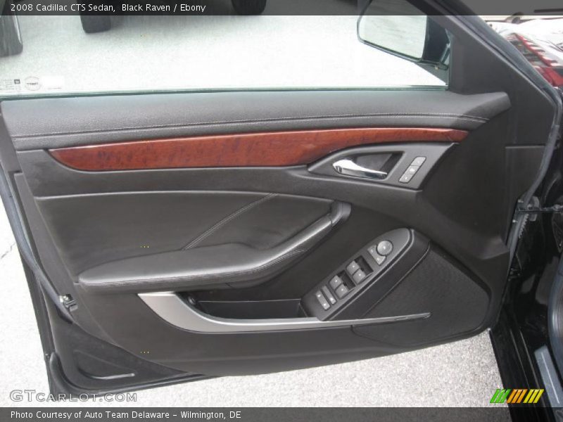 Black Raven / Ebony 2008 Cadillac CTS Sedan