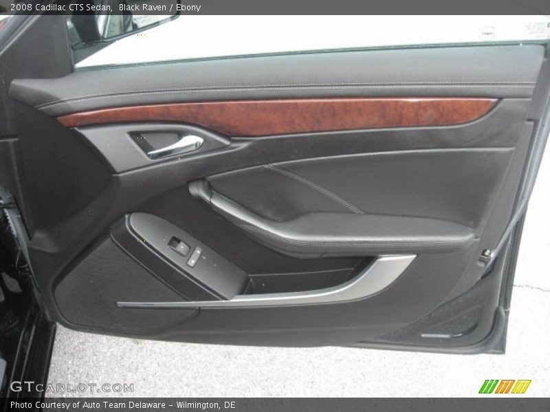 Black Raven / Ebony 2008 Cadillac CTS Sedan