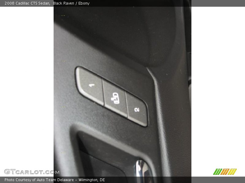 Black Raven / Ebony 2008 Cadillac CTS Sedan