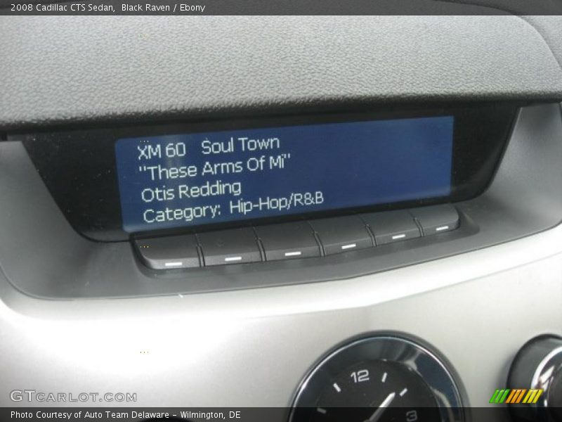 Black Raven / Ebony 2008 Cadillac CTS Sedan
