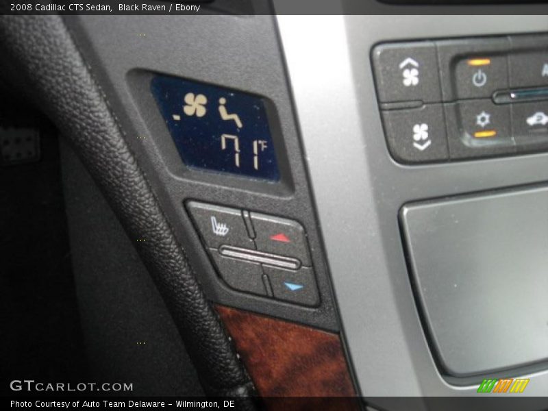 Black Raven / Ebony 2008 Cadillac CTS Sedan