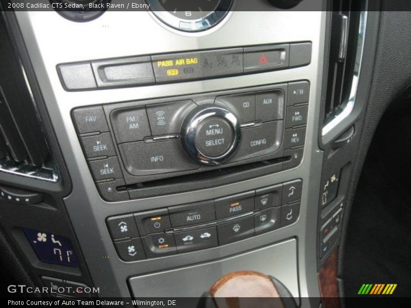 Black Raven / Ebony 2008 Cadillac CTS Sedan