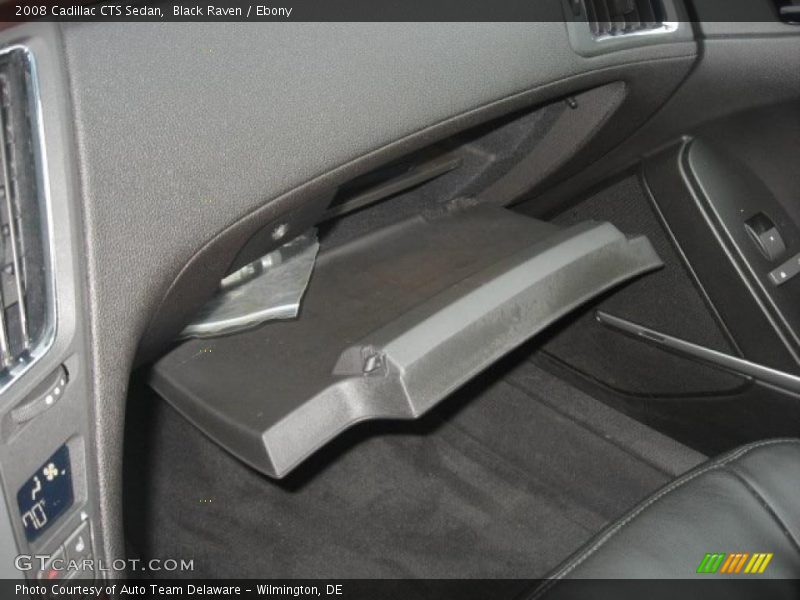 Black Raven / Ebony 2008 Cadillac CTS Sedan