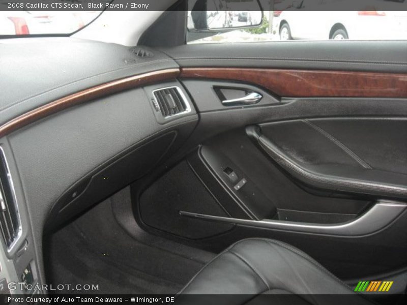 Black Raven / Ebony 2008 Cadillac CTS Sedan
