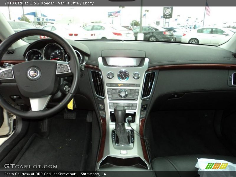 Vanilla Latte / Ebony 2010 Cadillac CTS 3.0 Sedan