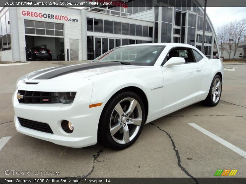 Summit White / Black 2010 Chevrolet Camaro SS/RS Coupe