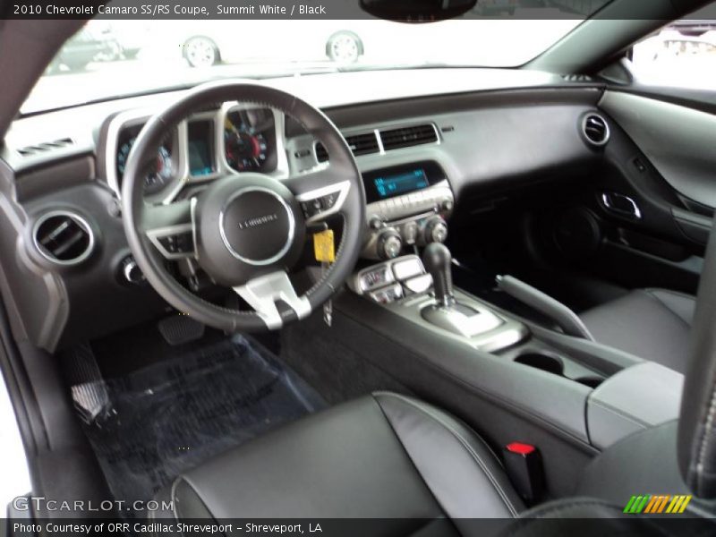 Summit White / Black 2010 Chevrolet Camaro SS/RS Coupe