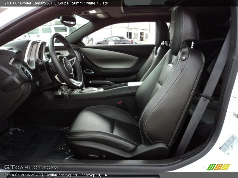 Summit White / Black 2010 Chevrolet Camaro SS/RS Coupe