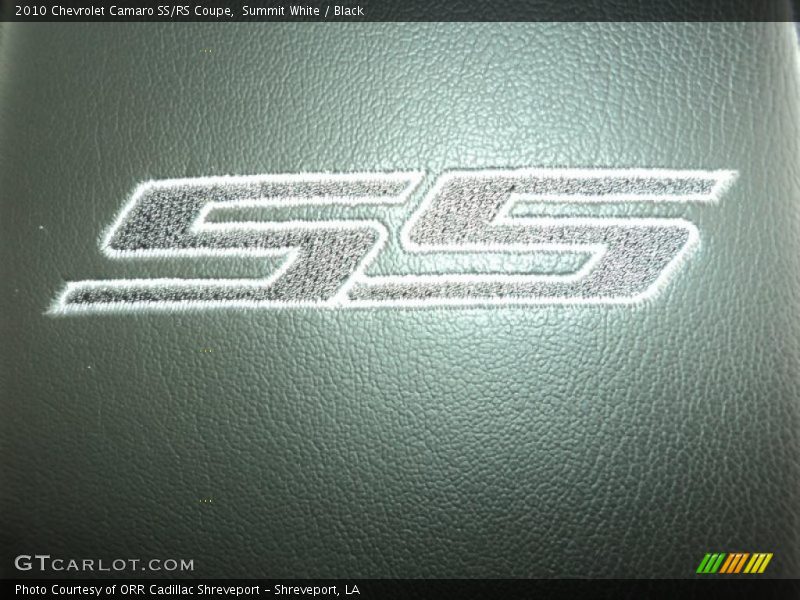 Summit White / Black 2010 Chevrolet Camaro SS/RS Coupe