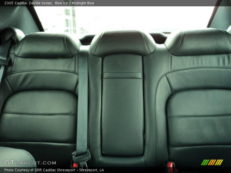 Blue Ice / Midnight Blue 2005 Cadillac DeVille Sedan