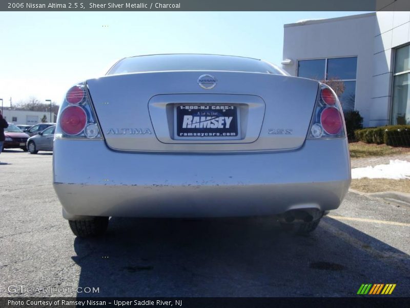 Sheer Silver Metallic / Charcoal 2006 Nissan Altima 2.5 S