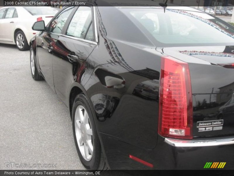 Black Raven / Ebony 2008 Cadillac CTS Sedan