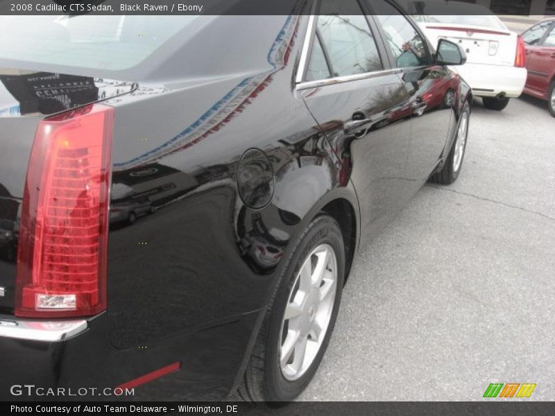 Black Raven / Ebony 2008 Cadillac CTS Sedan