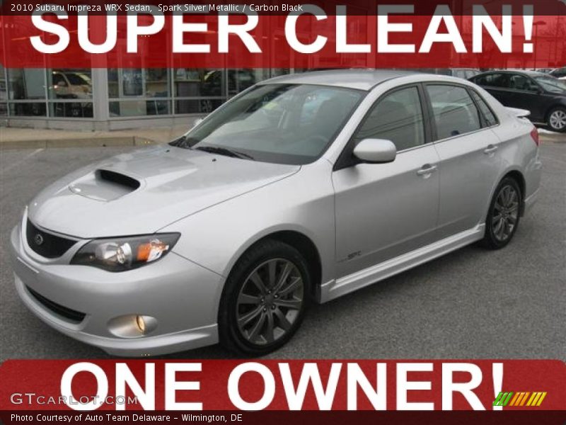 Spark Silver Metallic / Carbon Black 2010 Subaru Impreza WRX Sedan