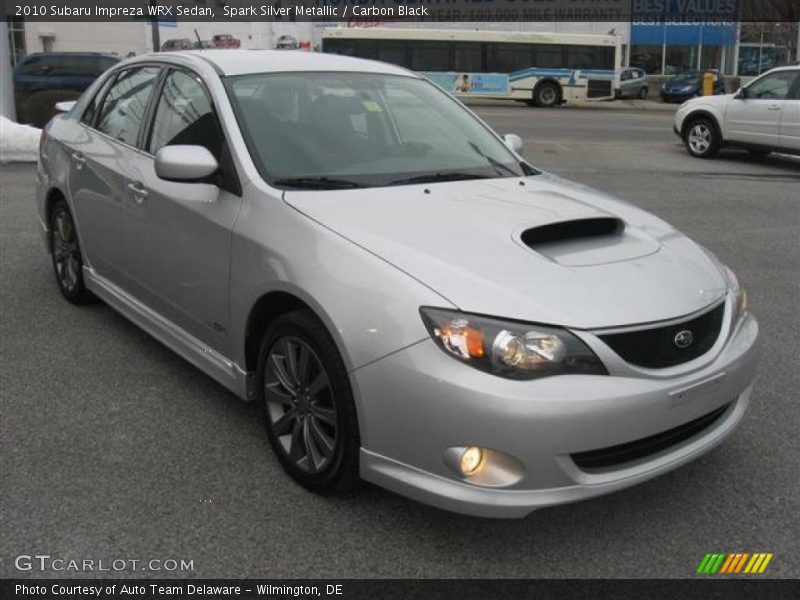 Spark Silver Metallic / Carbon Black 2010 Subaru Impreza WRX Sedan