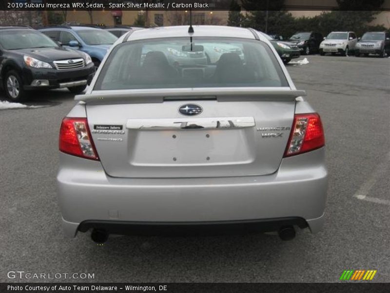 Spark Silver Metallic / Carbon Black 2010 Subaru Impreza WRX Sedan