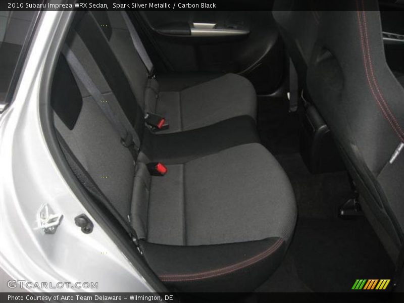  2010 Impreza WRX Sedan Carbon Black Interior