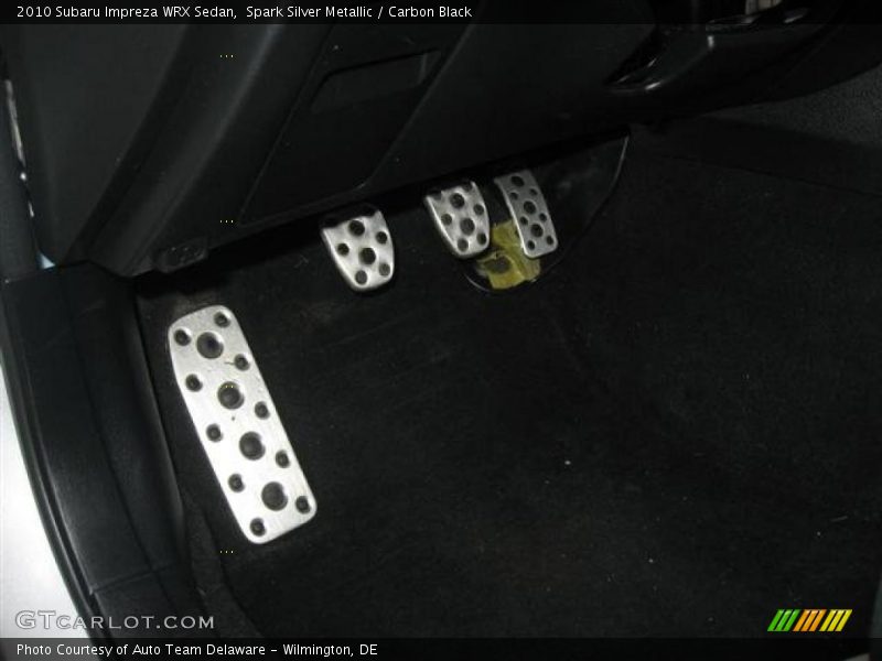 Spark Silver Metallic / Carbon Black 2010 Subaru Impreza WRX Sedan
