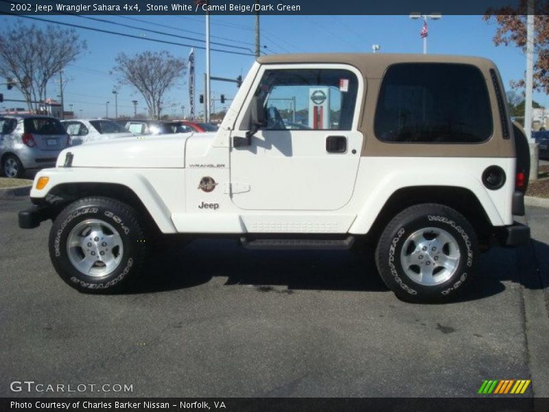  2002 Wrangler Sahara 4x4 Stone White