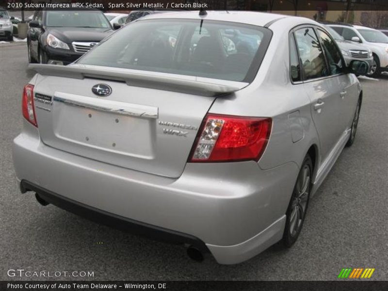 Spark Silver Metallic / Carbon Black 2010 Subaru Impreza WRX Sedan