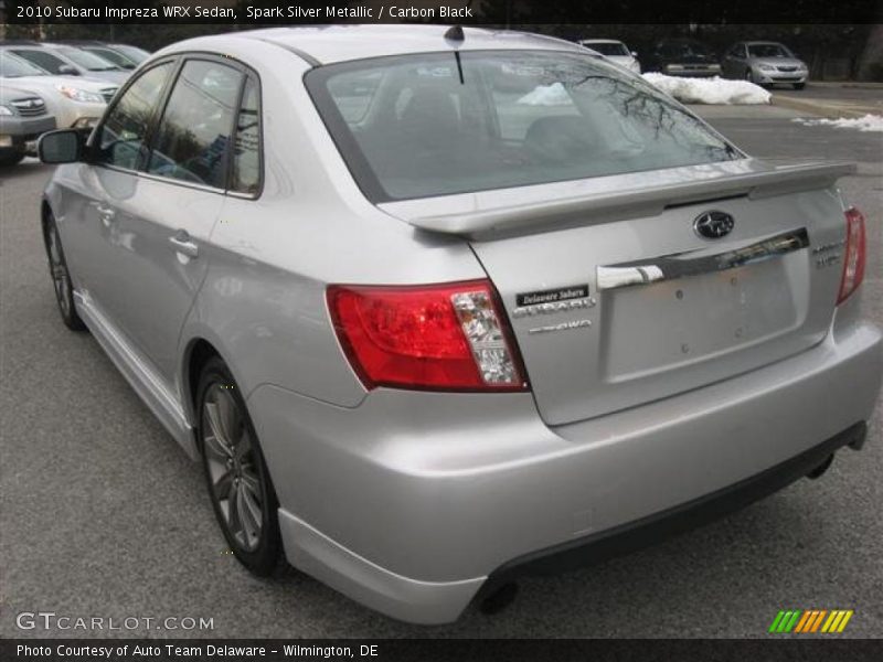Spark Silver Metallic / Carbon Black 2010 Subaru Impreza WRX Sedan