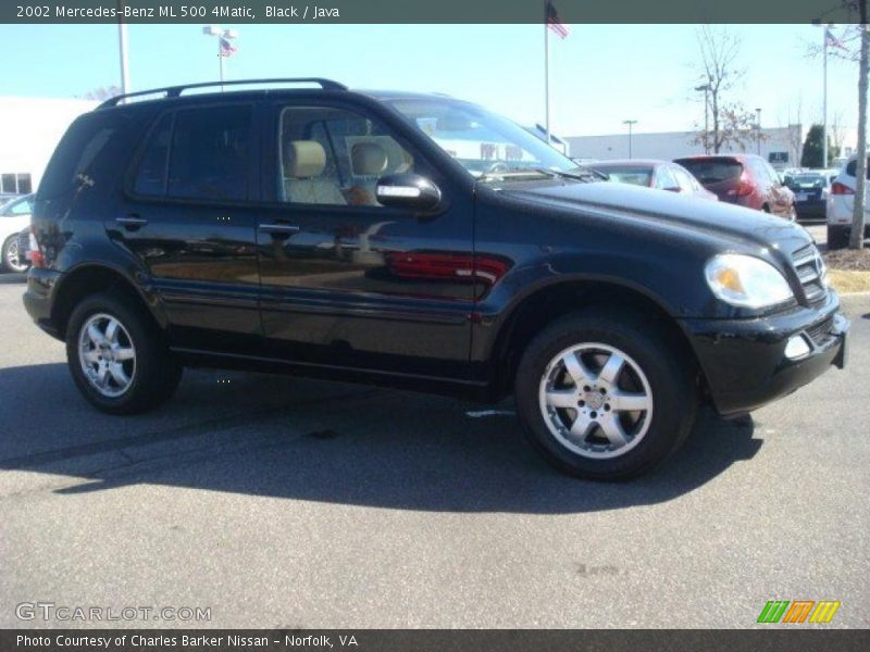 Black / Java 2002 Mercedes-Benz ML 500 4Matic