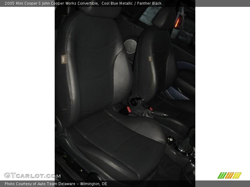 Cool Blue Metallic / Panther Black 2005 Mini Cooper S John Cooper Works Convertible