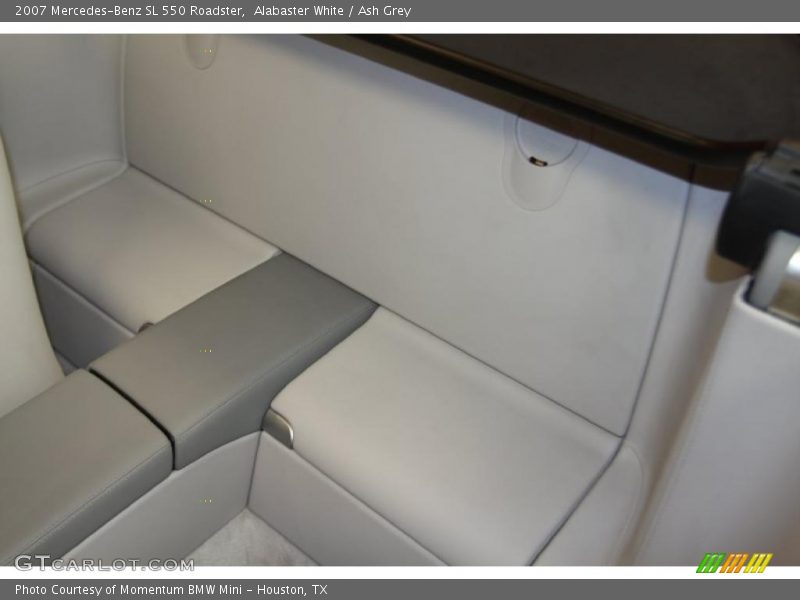 Alabaster White / Ash Grey 2007 Mercedes-Benz SL 550 Roadster