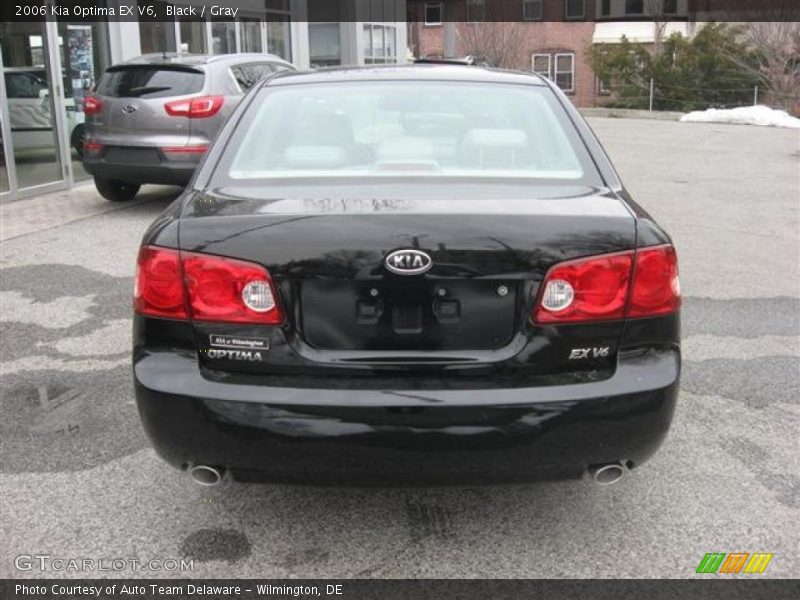 Black / Gray 2006 Kia Optima EX V6