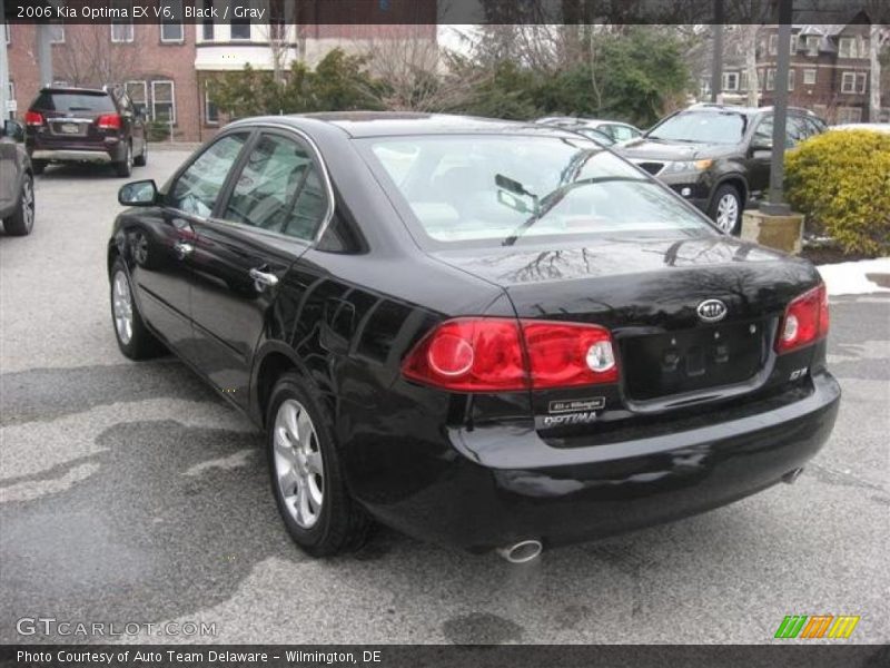 Black / Gray 2006 Kia Optima EX V6
