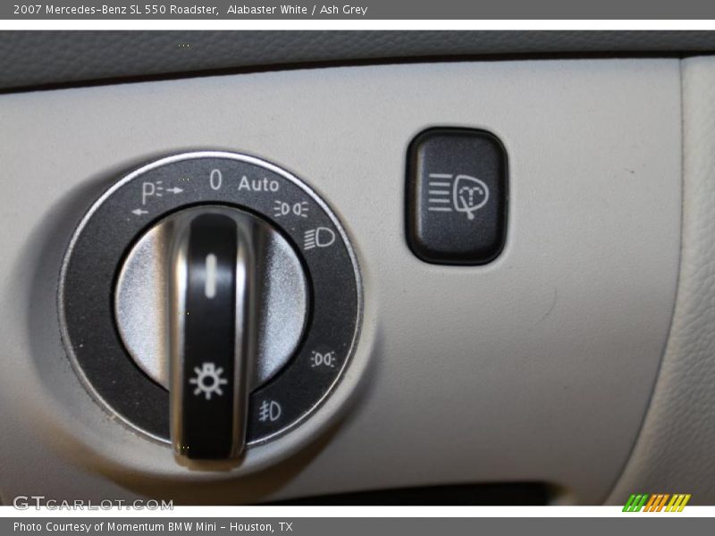 Alabaster White / Ash Grey 2007 Mercedes-Benz SL 550 Roadster