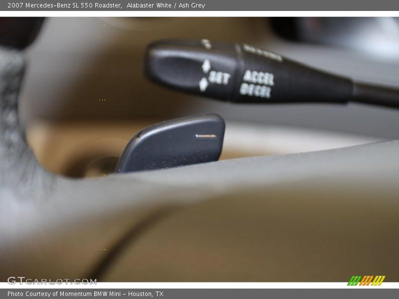 Alabaster White / Ash Grey 2007 Mercedes-Benz SL 550 Roadster