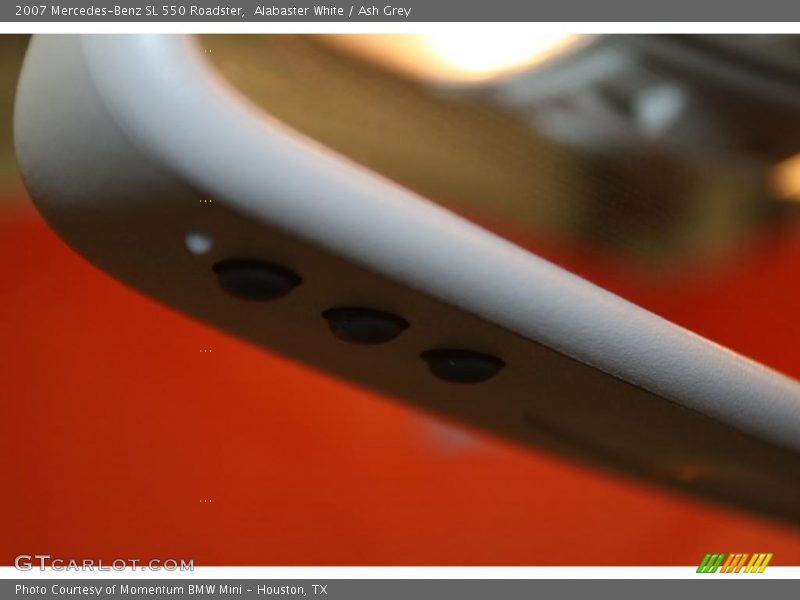 Alabaster White / Ash Grey 2007 Mercedes-Benz SL 550 Roadster