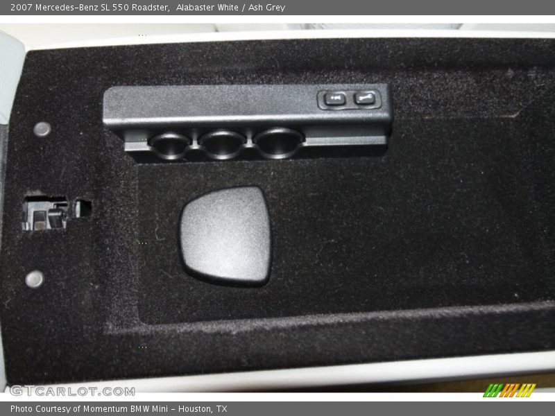 Alabaster White / Ash Grey 2007 Mercedes-Benz SL 550 Roadster